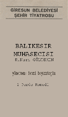 Balıkesir Muhasebecisi (1991)