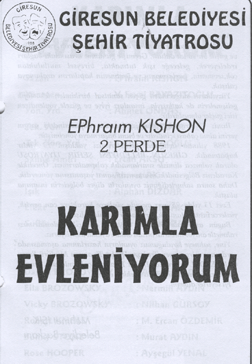 Karımla Evleniyorum (2000)